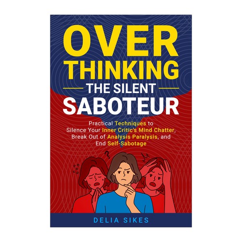 eBook cover design on Overthinking