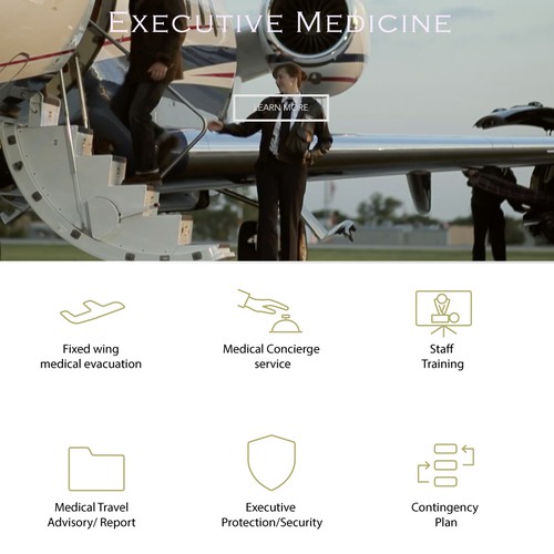 Exclusive Medical Concierge Service Web Icons