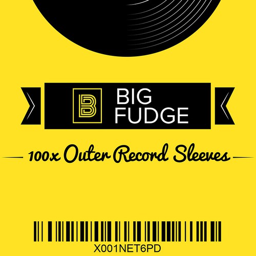 Sticker design for "Big Fudge"