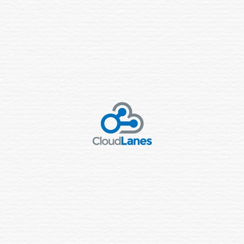 a logo for a cutting edge Cloud company