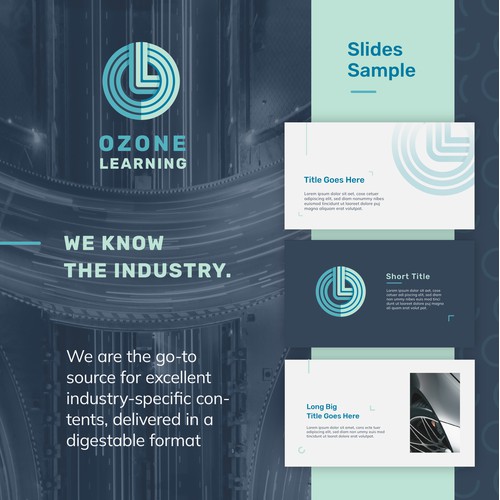 Stylescape Section of Brand Guide / Style guide / Branding Guidelines (Logo design & Stylescape for Ozone Learning in Automotive
