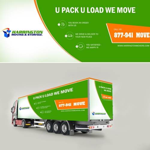 Need Creative Banner For Harrington Movers