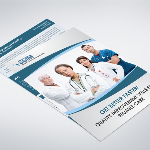 Academic Medical Society needs a 1 page course flyer