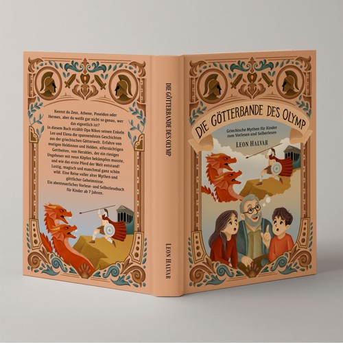 Die Gotterbande Des Olymp Book Cover