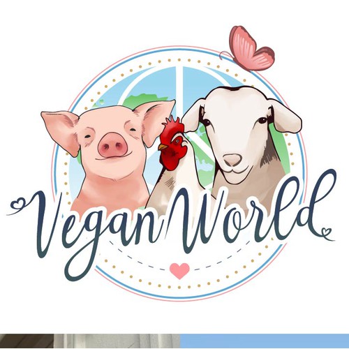 Logo design for Vegan World