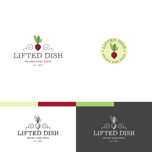 Logo for a food blog.
