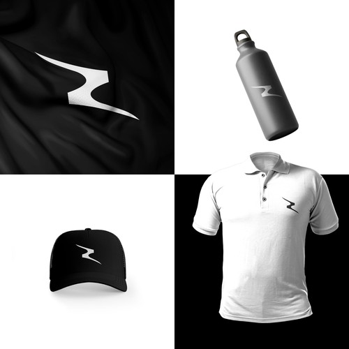Abstract Z shape logo