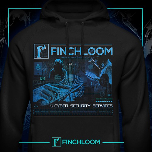 Finchloom Cyber Security / Hacker Hoodie 