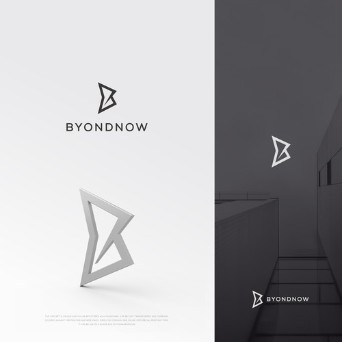 B-logo. lettering