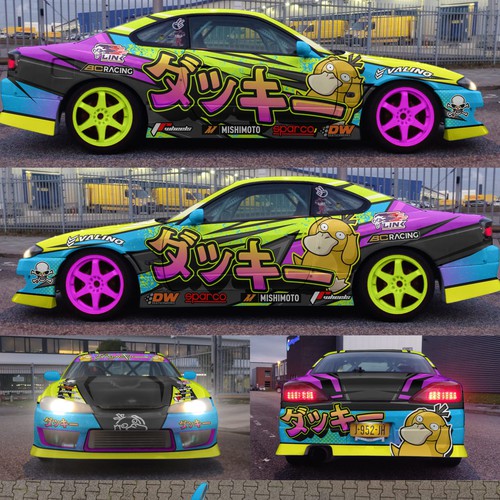 Psyduck Drift Car