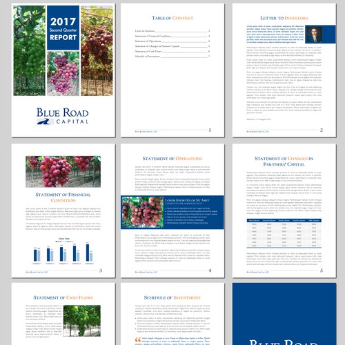 Report Design Template in Word