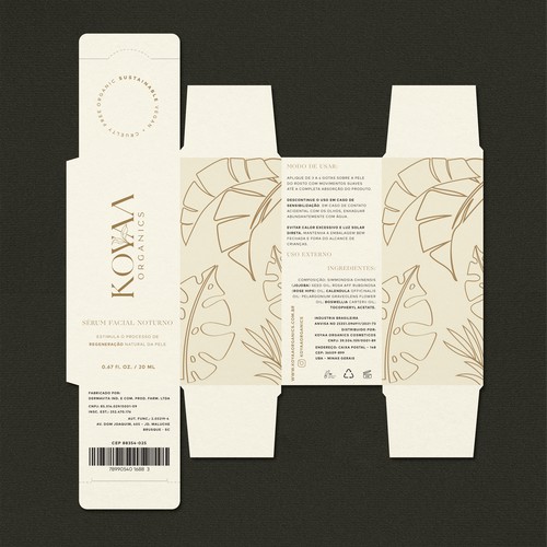 Packaging Design for Koyaa Organics