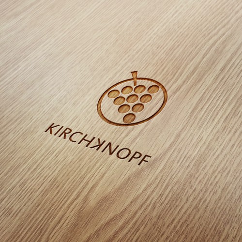 Create a logo for a young and modern winery