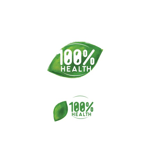 FRESH LOGO FOR 100% HEALTH