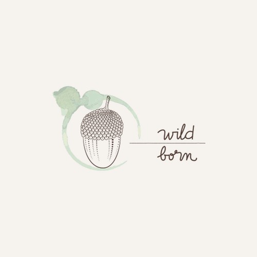 Logo for wild natural and organic harvester