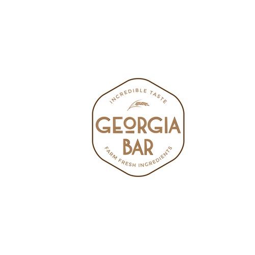 Design a logo for the greatest snack food to ever come from the state of Georgia