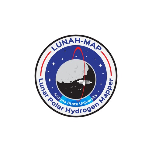 Emblem logo for Nasa Lunah-Map, Arizona State University