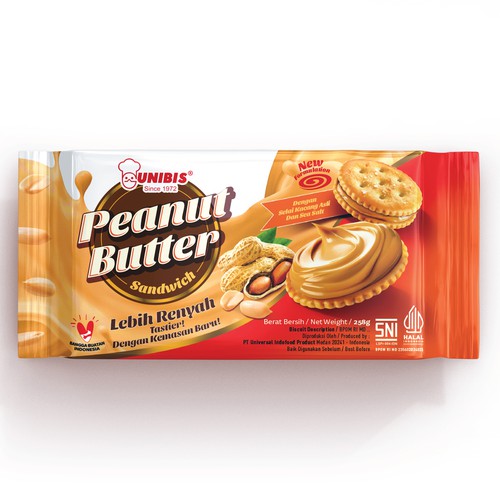 Peanut Butter Sandwich Package Design