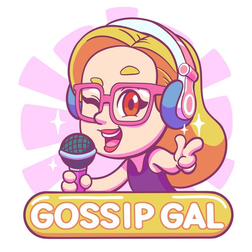 Gossip Gal Logo Design