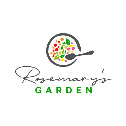 Logo design for a salads company