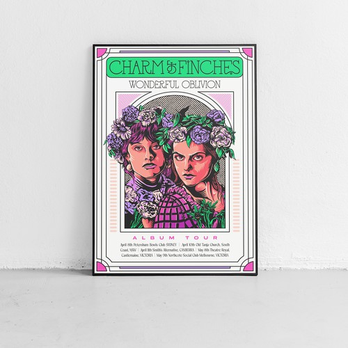 Folk band poster 