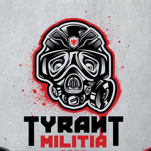 Tyrant Militia logo design