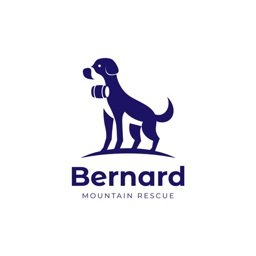 Bernard Mountain Rescue Logo Design