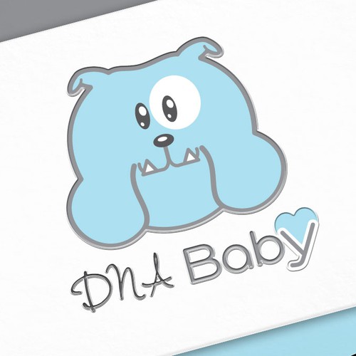 Cute, whimsical logo that that will attract mommies of babies and toddlers.