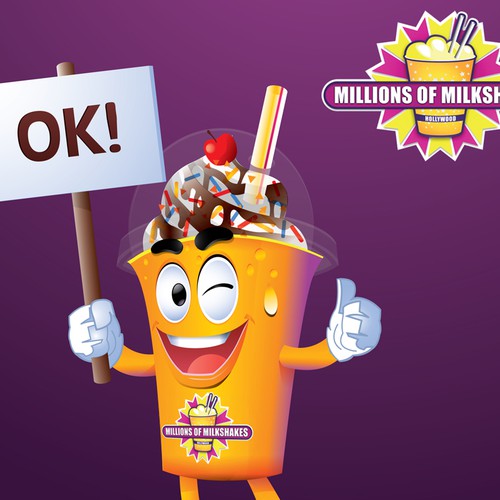 Millions Of Milkshakes Mascot