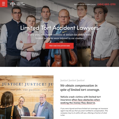 Attorney & Law firm website design