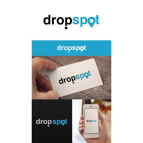 Design a sleek and sexy logo for Drop Spot laundry.