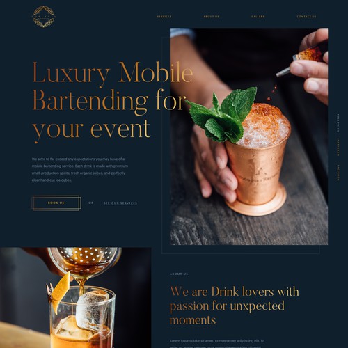 Luxury Bartering website