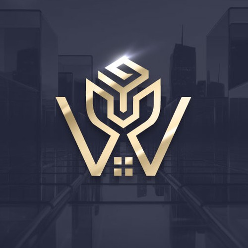 Wardeh Real Estate Logo concept