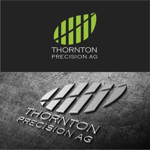 Modern logo for Thornton Precision Ag
