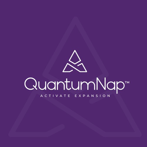 Minimal and smart logo design for QuantumNap™ 