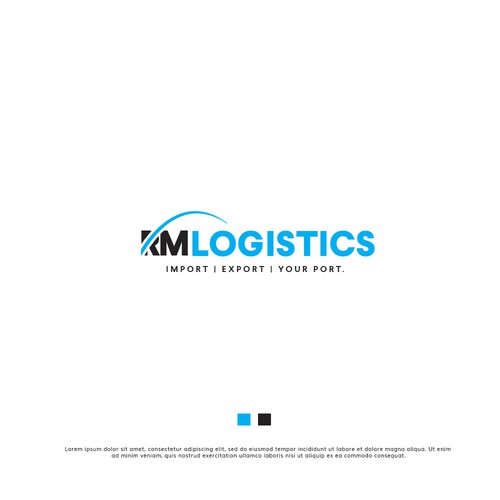 Bold Logo For Logistics