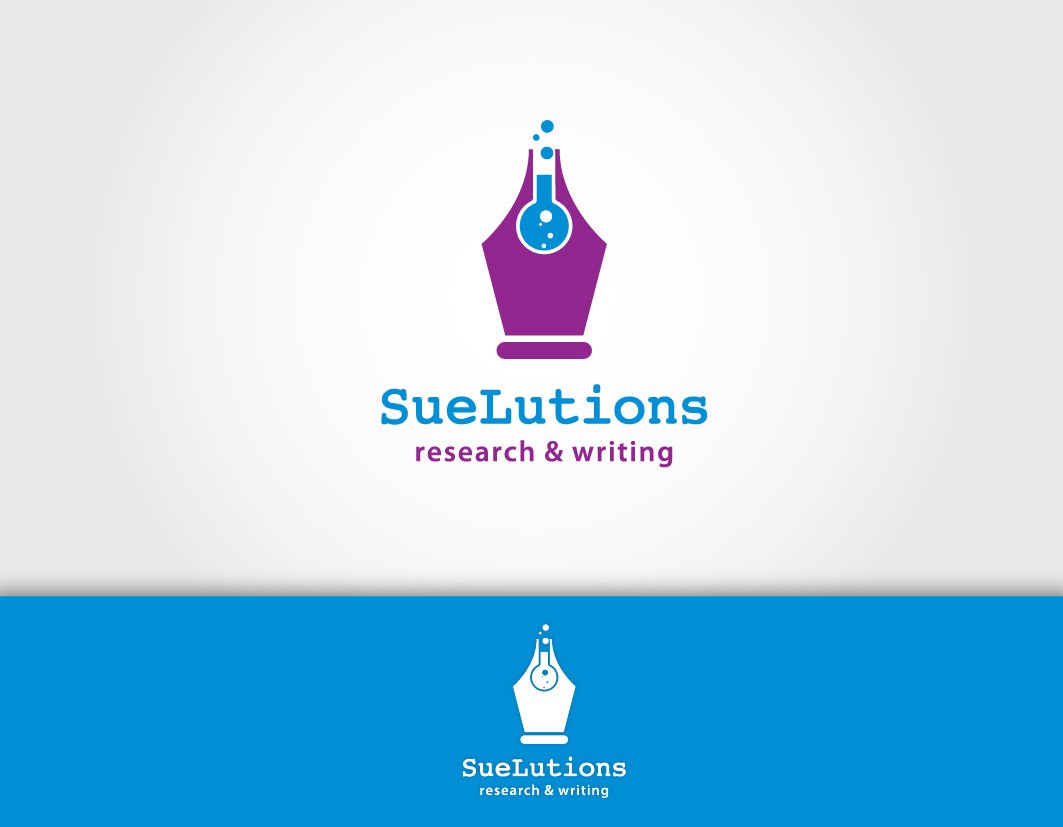 SueLutions-research&writing needs a new logo
