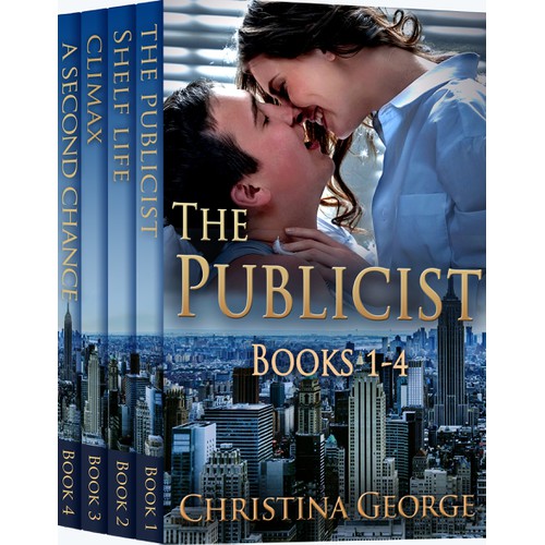 Bundle book cover for all books of the Publicist series