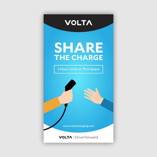 Signage design for Volta