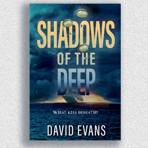 Book cover for nautical thriller