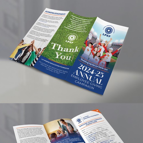 Inspiring Call to Donate Brochure