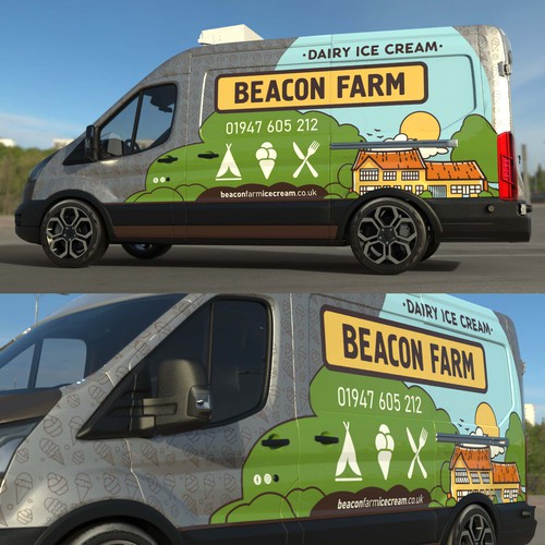 Van wrap - IceCream shop