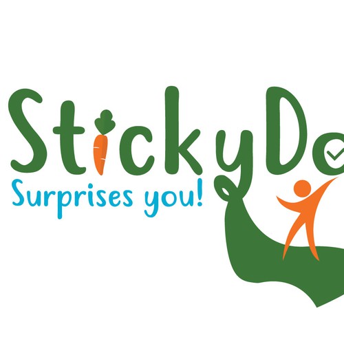 Bold logo of sticky do
