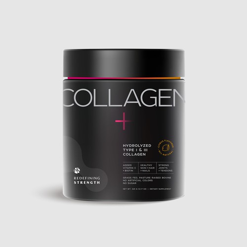 Collagen Powder Jar