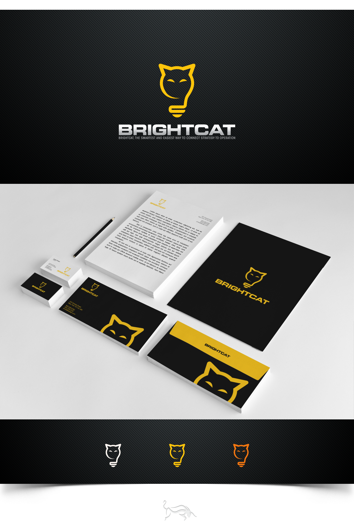 Brightcat集团还是Brightcat需要一个新标志