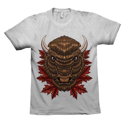 Bison T-Shirt Design