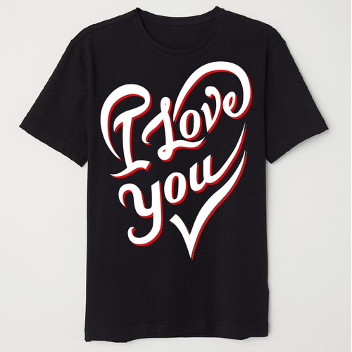 T-shirt "I LOVE YOU"