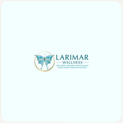 Logo design for Larimar Wellness