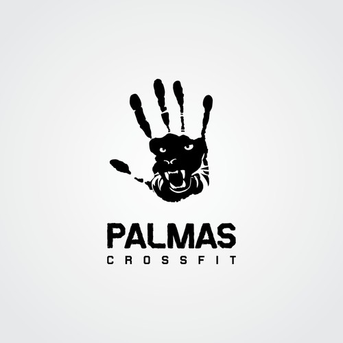Create a cool and attractive logo for CrossFit Palmas