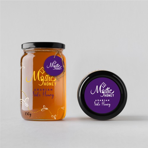 Honey Jar Packaging Design